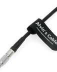 Power Cable for Blackmagic Video Assist from Steadicam Zephyr 3 Pin Male to Right Angle DC Alvin’s Cables