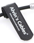 Alvin's Cables Rotatable Right Angle 2 Pin Z CAM E2 S6/F6 Power Cable Adjustable 90 Degrees 2 Pin Male to D-tap Cord