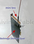 Alvin's Cables DIN 1.0/2.3 Mini BNC to BNC Male HD SDI 75ohm Cable for Blackmagic HyperDeck Shuttle