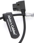 Alvin's Cables Rotatable Right Angle 2 Pin Z CAM E2 S6/F6 Power Cable Adjustable 90 Degrees 2 Pin Male to D-tap Cord