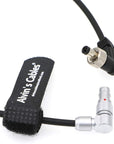 Alvin’s Cables Z CAM E2 S6 F6 F8 Rotatable Right Angle 2 Pin to Lock DC Power Cable for Atomos Shinobi Ninja V Monitor Adjustable 90 Degrees 2 Pin Male to Right Angle Lock DC Cord