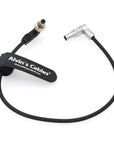 Alvin’s Cables Z CAM E2 S6 F6 F8 Rotatable Right Angle 2 Pin to Lock DC Power Cable for Atomos Shinobi Ninja V Monitor Adjustable 90 Degrees 2 Pin Male to Right Angle Lock DC Cord