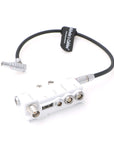 Alvin’s Cables Breakout B-Box for RED-KOMODO Camera EXT-9-Pin to Run-Stop|Timecode|CTRL|5V USB| Genlock-BNC Splitter-Box with Straight to Right Angle Cable