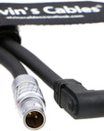 Alvin's Cables Z CAM E2 Flagship to DC Power Cable 2 Pin to Right Angle DC from Nitze Plate