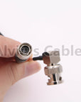 Alvin's Cables 2 Pin to Hirose 4 Pin Male BNC Cable for Teradek 55 Bond BMCC Camera