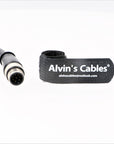Alvin’s Cables M12 8 Position X Code to RJ45 CCB-84901-2001-03 Ethernet Cable for Cognex in Sight 8200 8400 Series P67 Waterproof Black