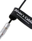 Power-Cable for Teradek|ARRI 2-Pin-Male to Reverse D-Tap Flexible Braided Cable 7CM Alvin's Cables