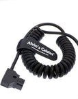 Alvin's Cables 12 Pin Hirose Power Cable for B4 2/3" Fujinon Canon Nikon Lens 12 Pin Female to D Tap Male Coiled Power Cord