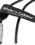 Alvin's Cables FFA 0S 304 4 Pin Pig Tail Shield Power Cable for Z Cam E2 Camera 4 Pin to Open end Cord