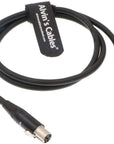 Alvin’s Cables 2 Pin Male to Mini XLR 4 Pin Female Power Cable for Glidecam V-25 TV Logic LVM 074W Monitor