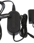Alvin’s Cables DMW-DCC12 DC Coupler Replacement DMW-AC8 AC Power Adapter Cable Kit for Panasonic Lumix DMC-GH3 DMC-GH4 DMC-GH3K DMC-GH4K DC-GH5 DC-G9 Digital Cameras Fully Decoded Smart Chip
