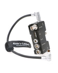 Alvin’s Cables Breakout B-Box for RED-KOMODO Camera EXT-9-Pin to Run-Stop|Timecode|CTRL|5V USB| Genlock-BNC Splitter-Box with Straight to Right Angle Cable