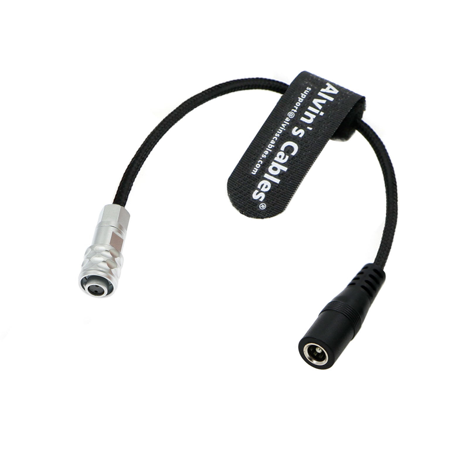 Alvin's Cables BMPCC Power Cable DC Female to 2 Pin Female Cable for Blackmagic Pocket Cinema Camera 4K| 6K 15CM| 5.9in