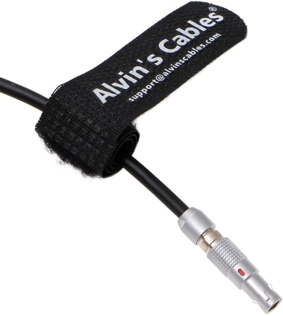 Teradek-MDR.X Run-Stop Cable for RED-DSMC2 Camera Rotatable Right Angle 6 Pin to Ctrl 4 Pin Alvin’s Cables 30CM|12in