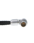 Alvin's Cables for Red-Komodo Rotatable Flexible Power-Cable 2-Pin Female to Adjustable Right-Angle 2-Pin Male Cord