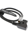 Alvin's Cables Anton Bauer D-TAP to 2 Pin Male Power Adapter Cable for Blackmagic Pyxis 6K| Teradek Bond ARRI RED Paralinx Preston Transvideo Offhollywood Switronix Panasonic