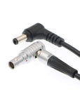 Alvin's Cables 2 Pin Reverse Right Angle to DC Right Angle Cable for Teradek Bolt 1000 Transmitter and Sidekick 2 Recievers
