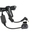 Alvin's Cables Power-Cable for Sony PXW-FS5| PXW-FS7 Camorder DC Right Angle to D-tap Regulated 12V Cable