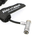 Alvin's Cables Portkeys BM5 BM7 Monitor Power Cable Right Angle 4 Pin to Right Angle DC Male