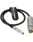 Alvin's Cables Steadicam Zephyr 3 Pin Male to 2 Pin Femlae Cable for ARRI Alexa XT SXT 12/24 Volts