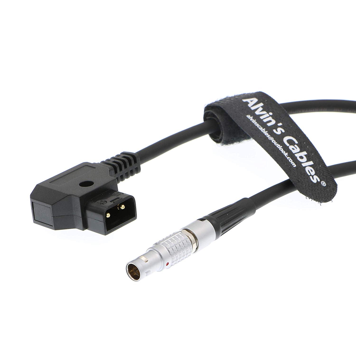 Alvin's Cables Anton Bauer D-TAP to 2 Pin Male Power Adapter Cable for Blackmagic Pyxis 6K| Teradek Bond ARRI RED Paralinx Preston Transvideo Offhollywood Switronix Panasonic