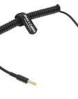 Alvin's Cables 2 Pin Male to DC Coiled Twist Power Cable for Teradek Bond
