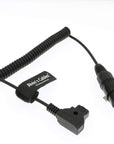 Alvin's Cables XLR 4 Pin Female to D Tap Coiled Power Cable for Practilite 602 DSLR Camcorder Sony F55 SXS Camera