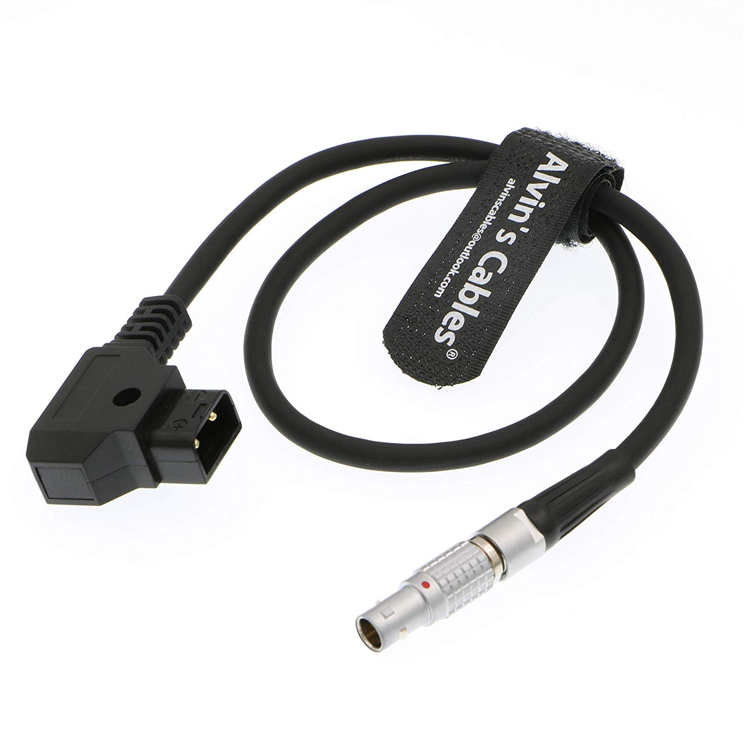 Alvin's Cables Anton Bauer D-TAP to 2 Pin Male Power Adapter Cable for Blackmagic Pyxis 6K| Teradek Bond ARRI RED Paralinx Preston Transvideo Offhollywood Switronix Panasonic