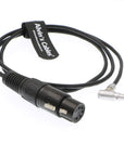 Alvin's Cables Arri Alexa Mini Audio Cable 00 5 Pin Male Right Angle to XLR 5 Pin Female