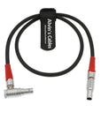 Alvin's Cables 4 Pin Male to 4pin Male Cable for Arri LBUS FIZ MDR Wireless Focus Right Angle to Straight
