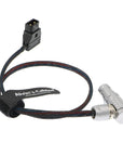 Alvin's Cables Arri Alexa Mini Camera Flexible Light Power Cable 8 Pin Right Angle to D TAP
