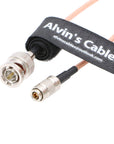 Alvin's Cables DIN 1.0/2.3 Mini BNC to BNC Male HD SDI 75ohm Cable for Blackmagic HyperDeck Shuttle