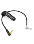 Alvin's Cables 5 Pin Right Angle Male to Right Angle 3.5mm TRS Audio Cable for Z CAM E2 Camera