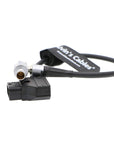 Alvin's Cables Z CAM E2 S6 F6 Blackmagic Pyxis 6K Teradek Power Cable AlvinTap Protective DTap to 90 Degrees Right Angle 2 Pin Male