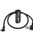 Alvin's Cables Hirose 4 Pin Right Angle Male to DC Jack for Sony F5 Camera to SmallHD Monitor