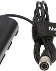 Alvin's Cables LP E6 Dummy Battery to Hirose 4 Pin Male for SmallHD 502
