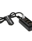 Alvin's Cables 2 Pin Male to 4 D Tap Female Splitter Cable for ARRI RED DSMC2 Jetpack RTmotion Sidekick