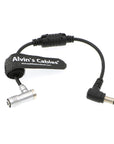 Alvin's Cables Portkeys BM5 BM7 Monitor Power Cable Right Angle 4 Pin to Right Angle DC Male