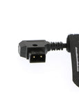 Alvin's Cables Anton Bauer D-TAP to 2 Pin Male Power Adapter Cable for Blackmagic Pyxis 6K| Teradek Bond ARRI RED Paralinx Preston Transvideo Offhollywood Switronix Panasonic