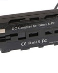 Alvin's Cables NP F550 Dummy Battery to D-Tap Coiled Power Cable for Sony NP F570 NP F970 Atomos Shinobi Atomos Ninja Monitor SmallHD Focus 7