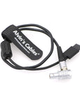Alvin's Cables Right Angle 4 Pin Z CAM E2 Camera to Ronin S Gimble Stabilizer Power Cable