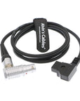 Alvin's Cables Arri Alexa Mini Camera Power Cable 2B Right Angle 8 Pin Female to D Tap
