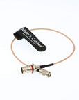 Alvin's Cables BNC Female to DIN 1.0 2.3 Male RG179 Cable 75 Ohm for Blackmagic