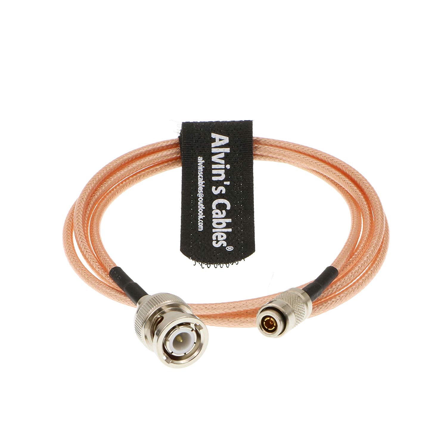 Alvin's Cables DIN 1.0/2.3 Mini BNC to BNC Male HD SDI 75ohm Cable for Blackmagic HyperDeck Shuttle