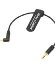 Alvin's Cables Right Angle to Straight 3.5mm TRS Audio Cable for Sony WH1000XM3