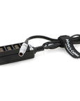 Alvin's Cables 3 Pin Steadicam Zephyr to Multiple Tap Output 4 Port Female D Tap Splitter Cable for ARRI RED Cameras