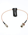Alvin's Cables BNC Female to DIN 1.0 2.3 Male RG179 Cable 75 Ohm for Blackmagic