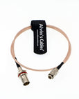 Alvin's Cables BNC Female to DIN 1.0 2.3 Male RG179 Cable 75 Ohm for Blackmagic