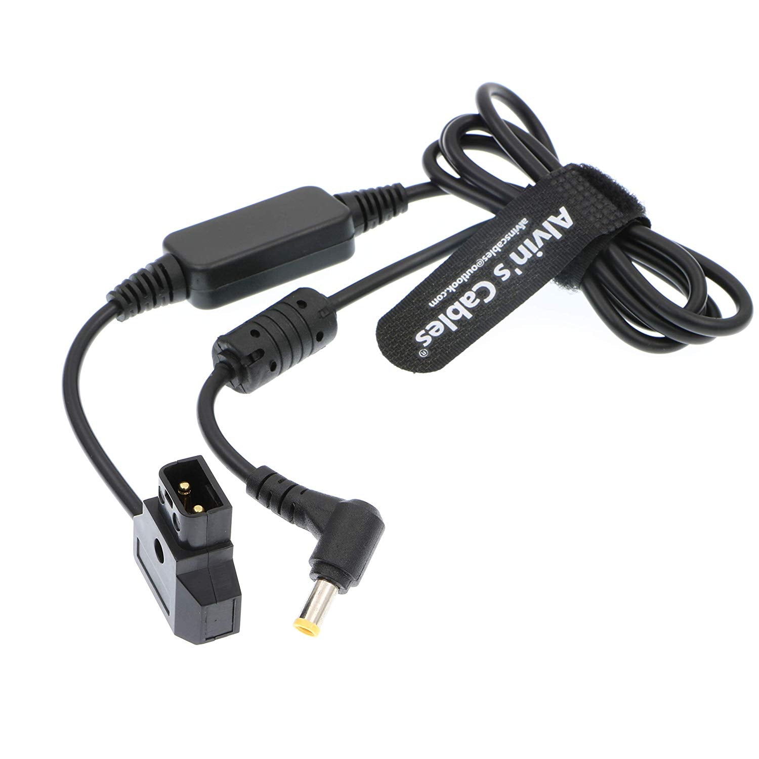 Alvin's Cables Power-Cable for Sony PXW-FS5| PXW-FS7 Camorder DC Right Angle to D-tap Regulated 12V Cable