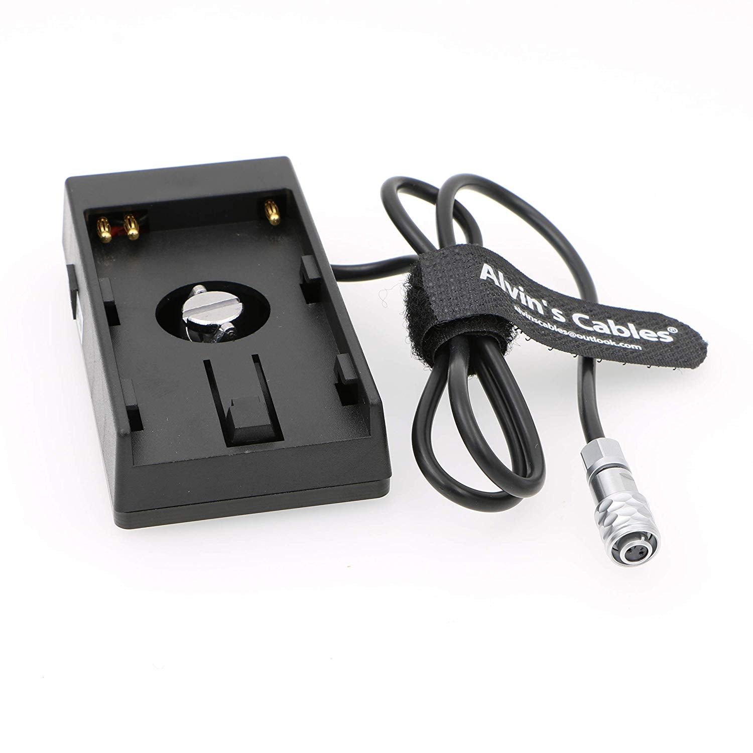 Alvin's Cables U60 Battery Mount Plate to BMPCC 4K BMD Power Cables for Sony U60 U30 Series and Blackmagic Pocket Cinema Camera 4K